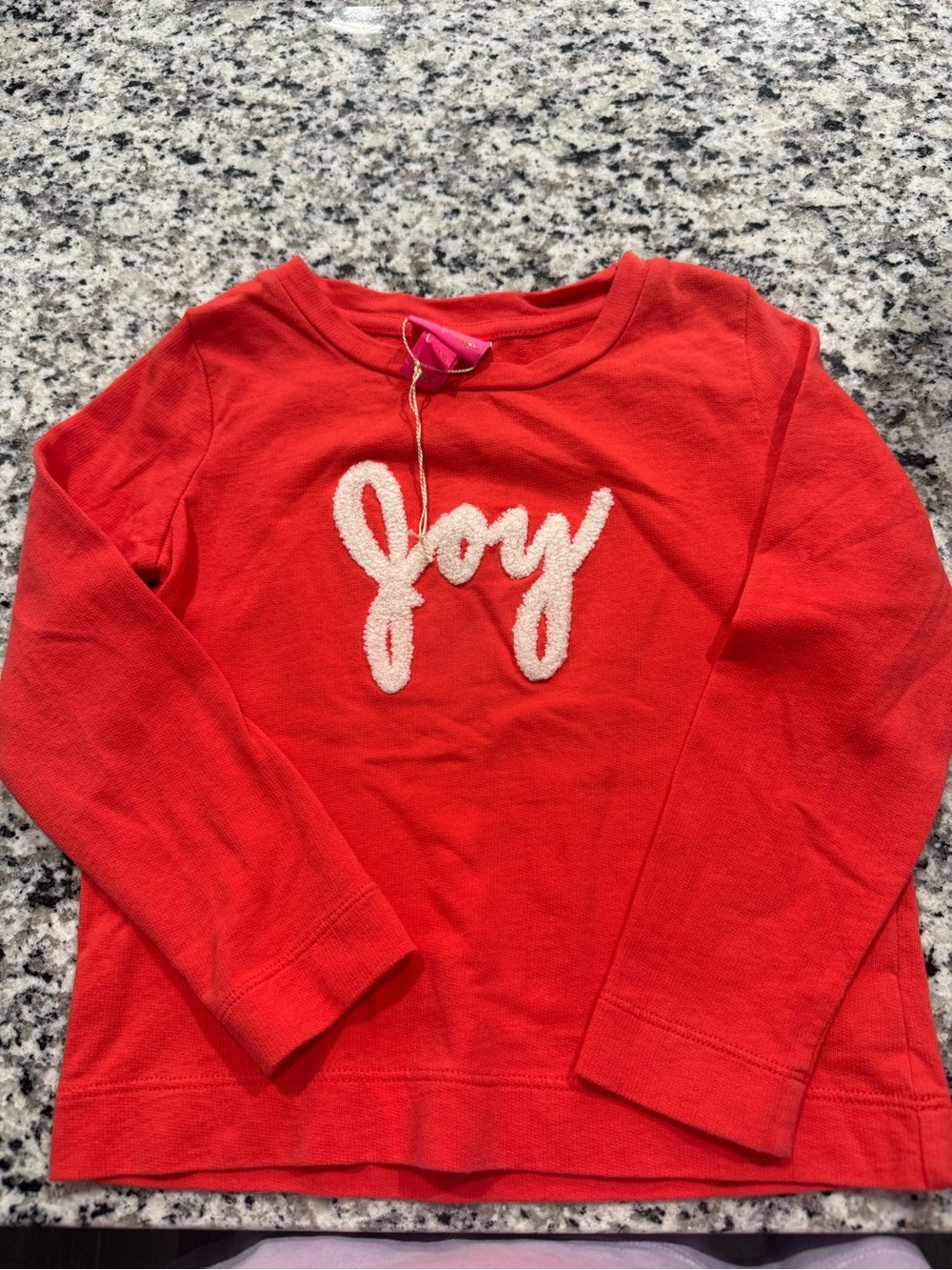 Lilly Pulitzer Bright Red 'Joy' Long-Sleeve Tee